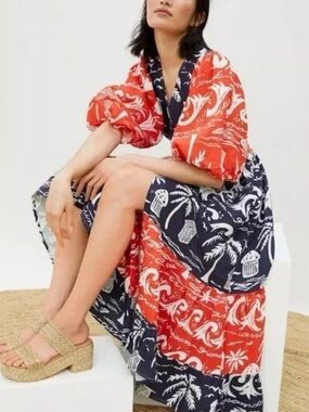 Anthropologie Black and White Patterned Fabric with Tags